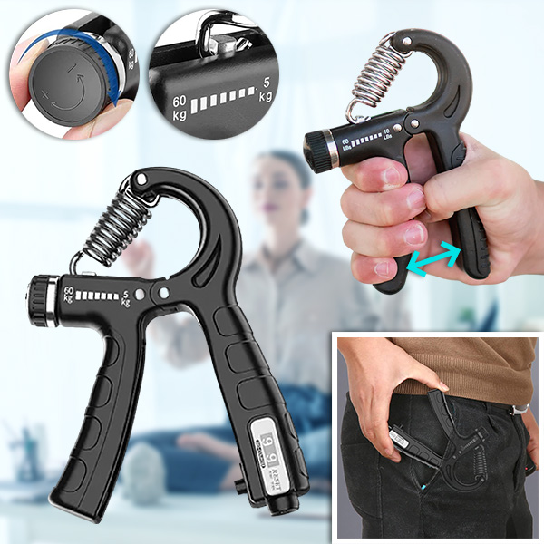 Εργαλειο γυμναστικής χειρολαβής με μετρητή | SQUEEZEFIT