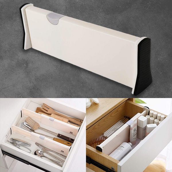 Ρυθμιζόμενα διαχωριστικά για συρτάρια ή ράφια | DIVISERINO