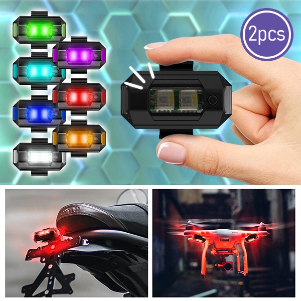 Επαναφορτιζόμενα στροβοσκοπικά φώτα για οχήματα (2 τεμάχια) | STROBIES