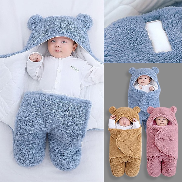 Ζεστή και μαλακή κουβέρτα για τον ύπνο του μωρού | FLUFFIKINS