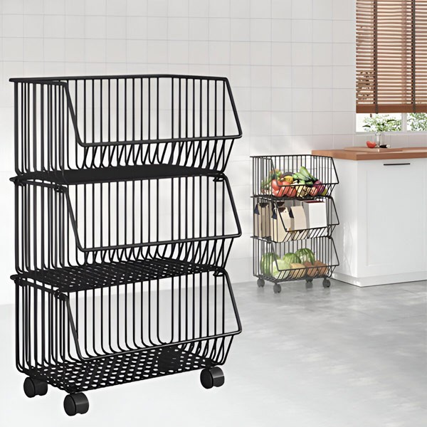 Καρότσι με 3 καλάθια | CARTSTACK