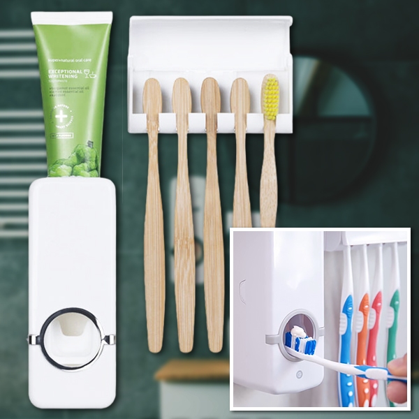 Διανομέας Οδοντόκρεμας & Βάση Οδοντόβουρτσας | BRUSHBASE