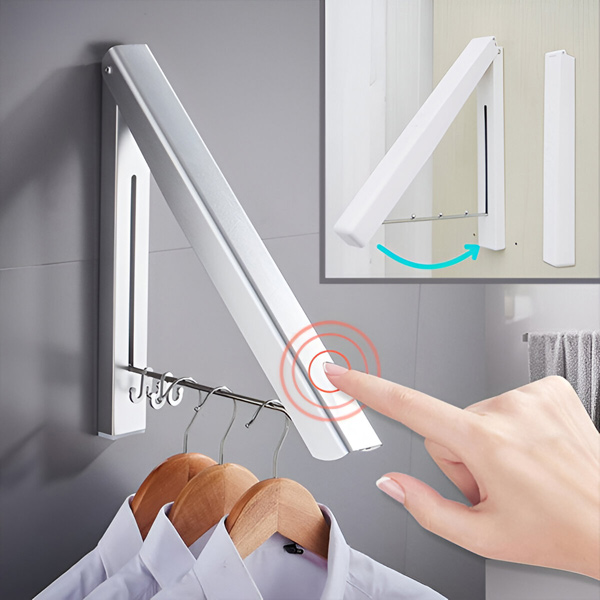 Επίτοιχη κρεμάστρα για ρούχα | FOLDONA