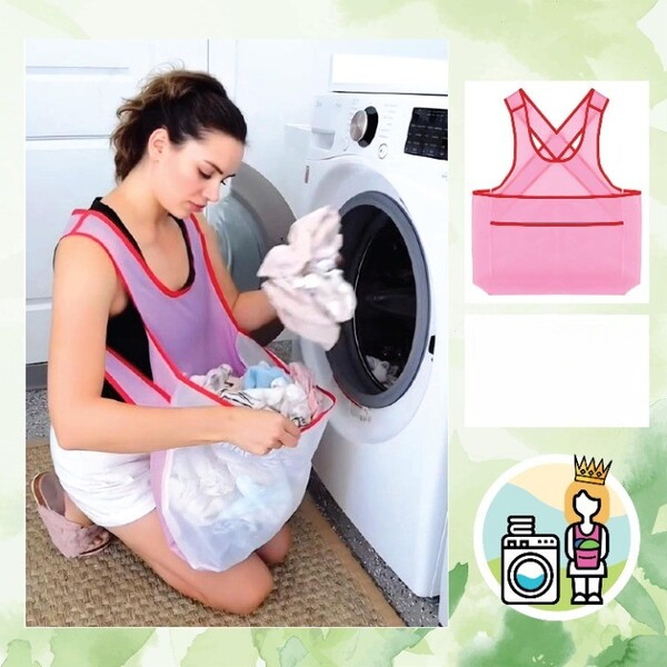 Φορητή ποδιά για ρούχα | LUNDRO