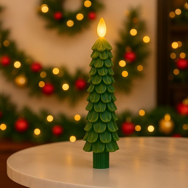 Κερί διακοσμητικό χωρίς φλόγα που τρεμοπαίζει | CANDLETREE