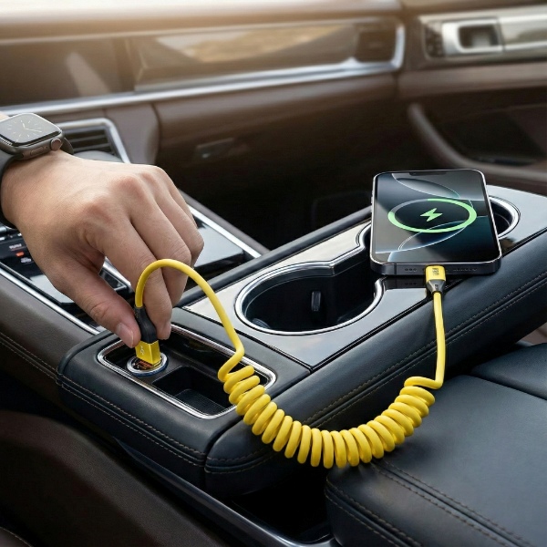 Καλώδιο φόρτισης 4-σε-1 με αναδιπλούμενο μηχανισμό | SPRINTCHARGE