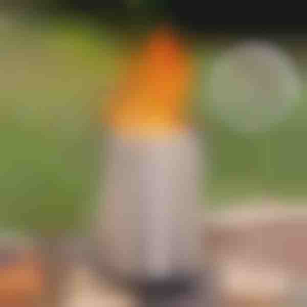 Επιτραπέζιο τζάκι χωρίς καπνό - πραγματική φλόγα, χωρίς καπνό, για εσωτερικούς και εξωτερικούς χώρους | FIRENOVA