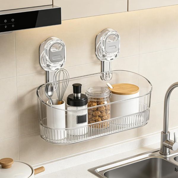 Ράφι ντους με βεντούζα | LUXSHELF